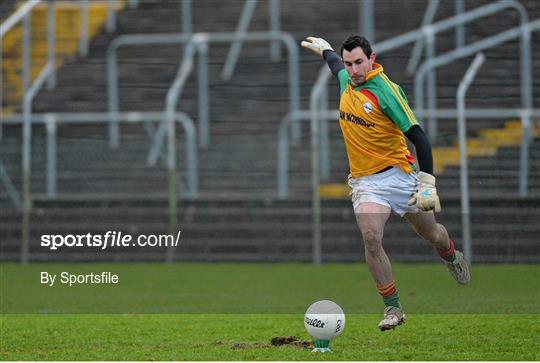 Carlow v Longford - Bord na Mona O'Byrne Cup Group B Round 1