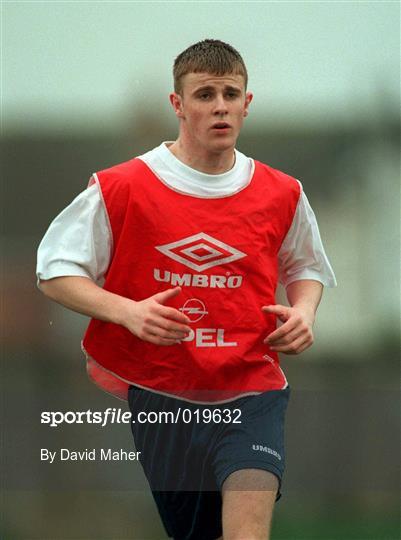 Republic of Ireland U16 Training Session