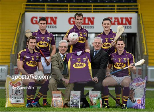 Gain Feeds announced as new Wexford GAA sponsors