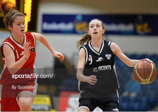 Colaiste an Phiarsigh Gleann Maghair v St Vincents Cork - All-Ireland Schools Cup U19A Girls Final