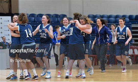 Gallen CS Ferbane v St Josephs Charlestown - All-Ireland Schools Cup U16C Girls Final