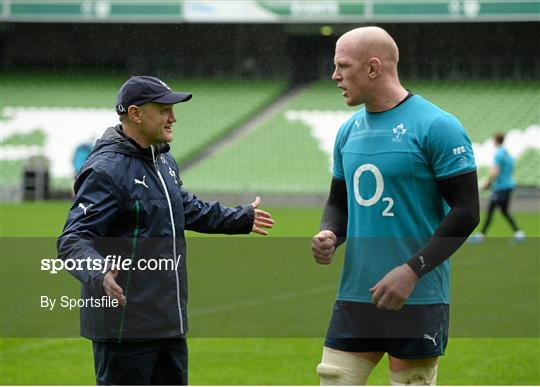 Ireland Rugby Squad Training - Friday 24th January