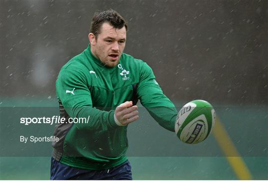 Ireland Rugby Squad Training - Friday 31st January