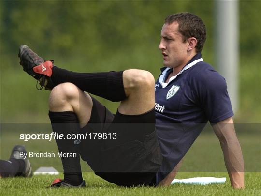 Ireland rugby training in Tokyo Tuesday