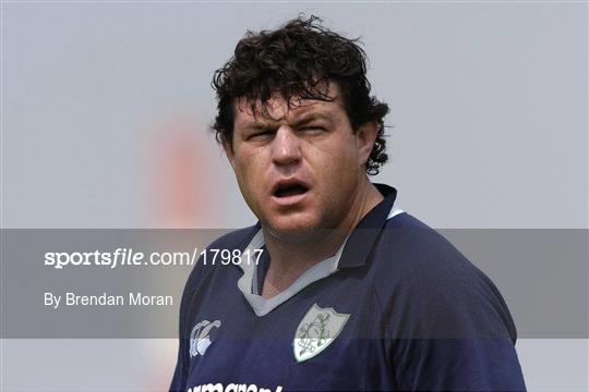 Ireland rugby training in Tokyo Tuesday