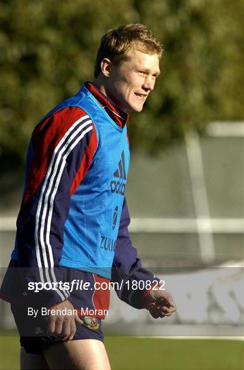 British and Irish Lions Training Wednesday