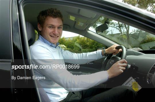 Toyota Prius Presentation to David Gillick