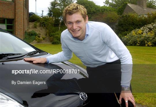 Toyota Prius Presentation to David Gillick