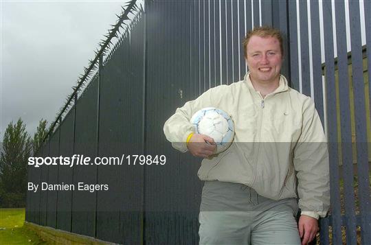 Gerard Croslley for Ireland on Sunday