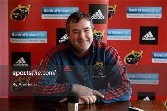 Munster Rugby Press Conference - Wednesday 19th February