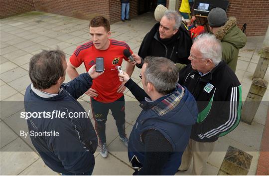 Munster Rugby Press Conference - Wednesday 19th February