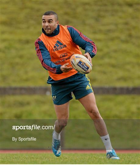 Munster Rugby Squad Training - Wednesday 19th February