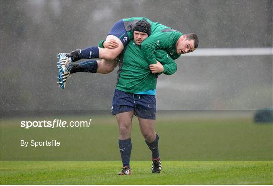 Ireland Rugby Squad Training - Thursday 20th February