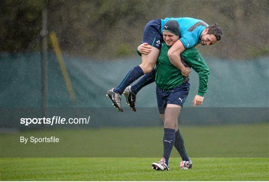 Ireland Rugby Squad Training - Thursday 20th February