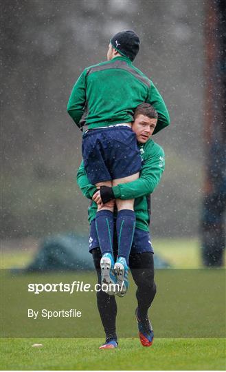 Ireland Rugby Squad Training - Thursday 20th February