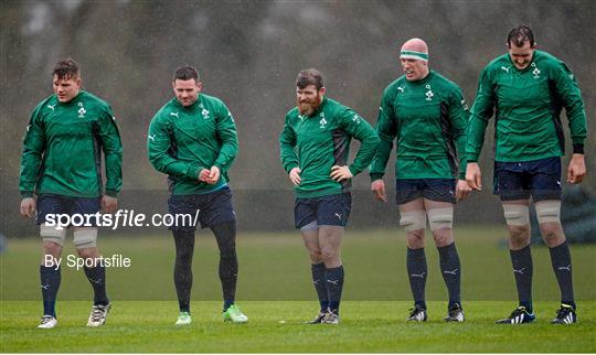 Ireland Rugby Squad Training - Thursday 20th February