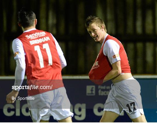 Ballinamallard United v St Patrick's Athletic - Setanta Sports Cup Quarter-Final 1st leg