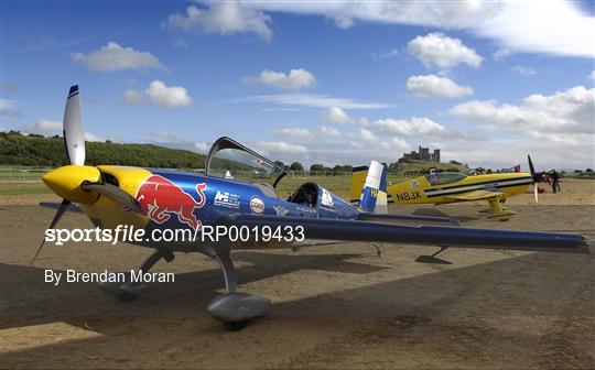 Arrival of Red Bull Air Race planes in Cashel