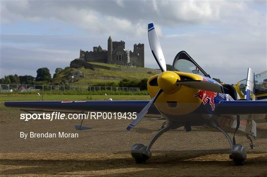 Arrival of Red Bull Air Race planes in Cashel