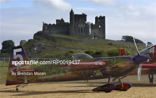 Arrival of Red Bull Air Race planes in Cashel