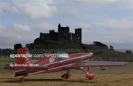 Arrival of Red Bull Air Race planes in Cashel