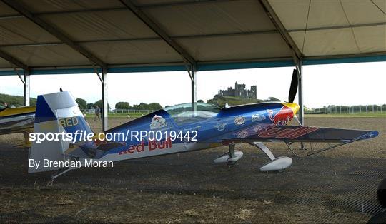 Arrival of Red Bull Air Race planes in Cashel