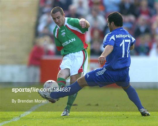 Cork City v FK Ekranas UEFA Cup 1st round 2nd leg