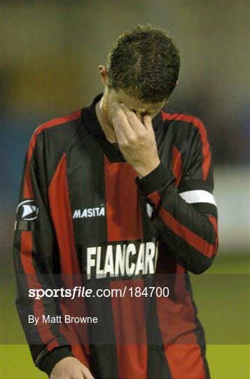 Carmarthen Town v Longford Town UEFA Cup 1st round 2nd leg