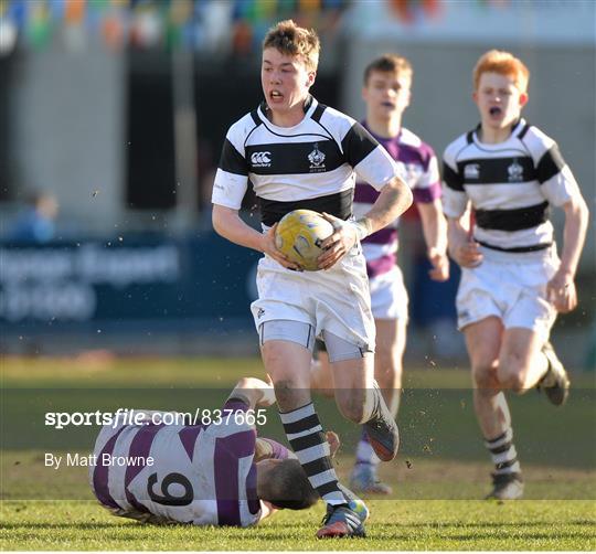 Clongowes v Belvedere - Beauchamps Leinster Schools Junior Cup Quarter-Final