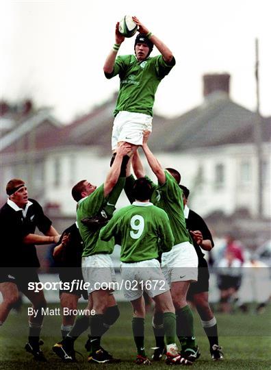 New Zealand v Ireland - IRB U18 Rugby World Cup Semi-Final