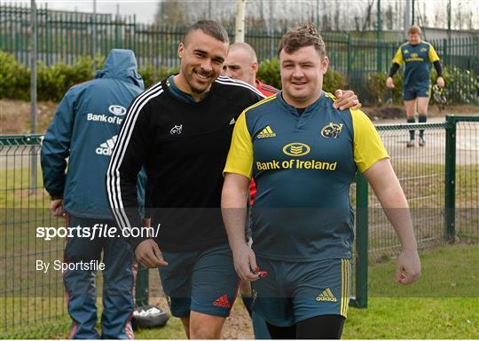 Munster Rugby Squad Training