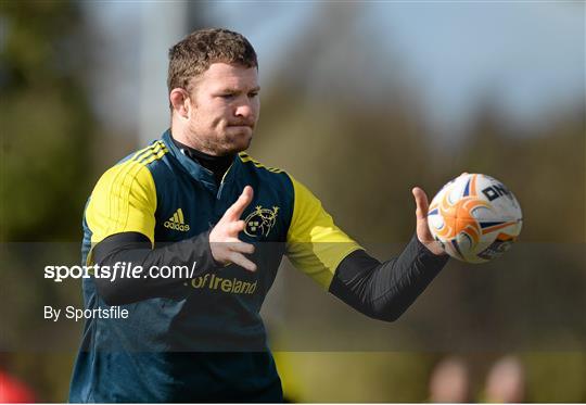 Munster Rugby Squad Training