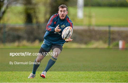 Munster Rugby Squad Training