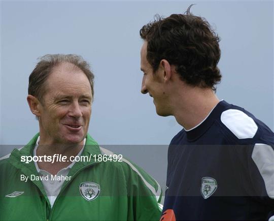 Republic of Ireland squad training Sunday