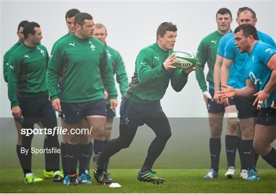 Ireland Rugby Squad Training - Thursday 13th March