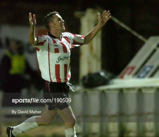 Derry City v Shamrock Rovers - Cup Quarter-Final