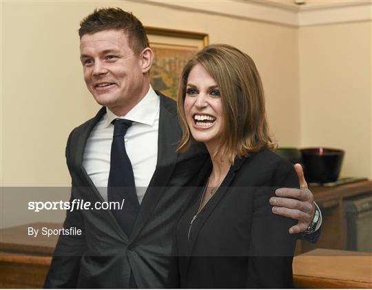 Brian O'Driscoll Awarded the Freedom of the City of Dublin