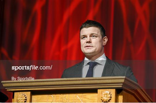 Brian O'Driscoll Awarded the Freedom of the City of Dublin