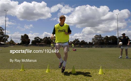 International Rules training in Perth, Tuesday