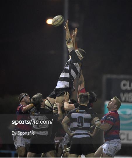 Clontarf v Old Belvedere - Ulster Bank League Division 1A