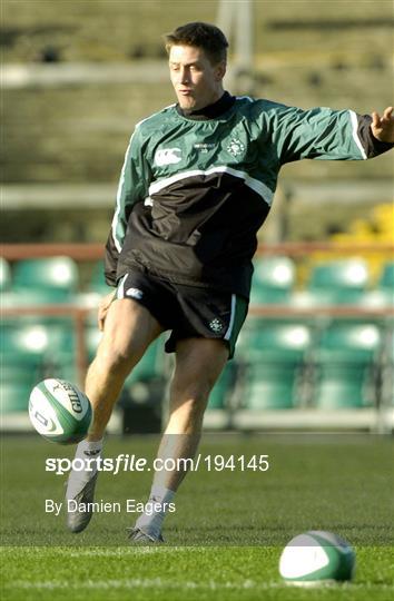 Ireland Captain's Run Friday