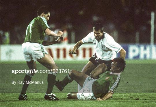 England v Republic of Ireland - FIFA World Cup 1990 Group F