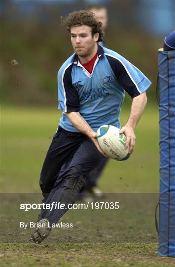 Leinster Rugby Squad Training Tuesday