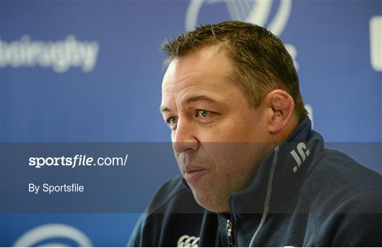 Leinster Rugby Press Conference - Thursday 17th April 2014