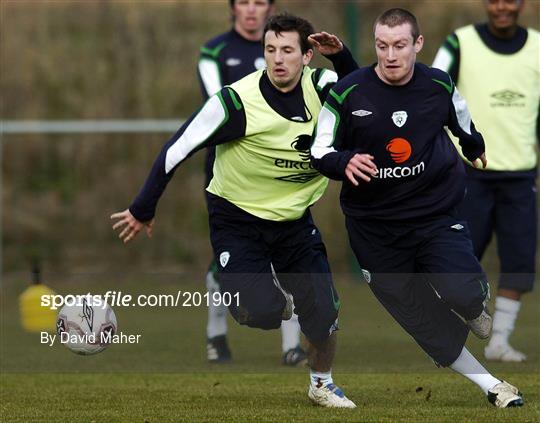 Republic of Ireland Squad Training Monday