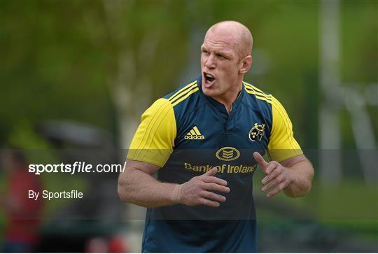 Munster Rugby Squad Training