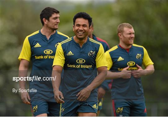 Munster Rugby Squad Training