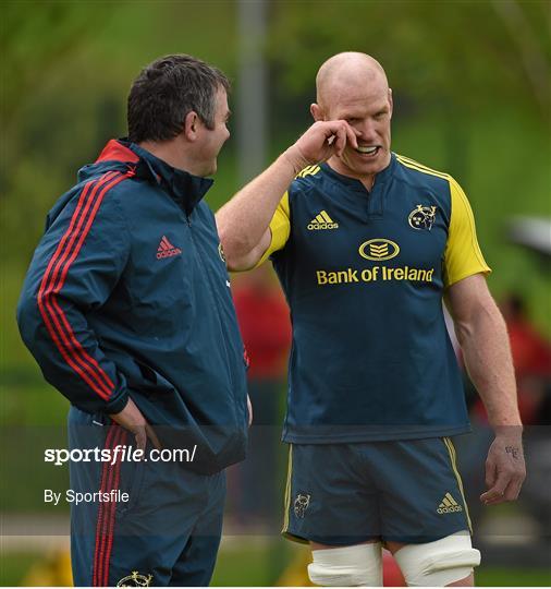 Munster Rugby Squad Training