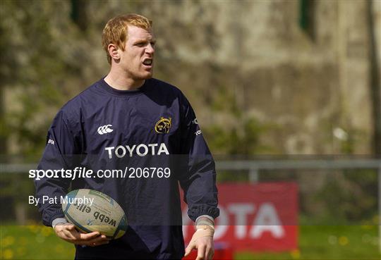 Munster Rugby Training