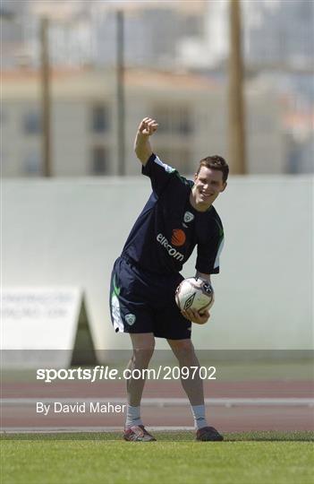 Republic of Ireland soccer training - Saturday
